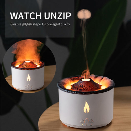 360ML Volcanic Flame Humidifier [FREE SHIPPING]
